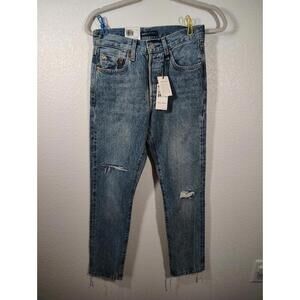 NWT Levi’s Made & Crafted 501 Skinny Jeans 24x28 Selvedge